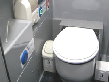 大型トイレ付バス