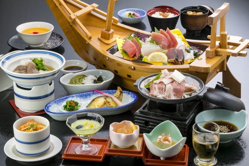 海と味覚と温泉と・・・駿河湾望む海辺の宿　焼津黒潮温泉 焼津松風閣