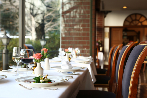 たま旅女子会ランチタイム♪現代仏蘭西料理 朔詩舎　お肉と魚のフルコース