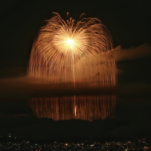 世界一四尺玉・三尺玉発祥の地　越後片貝花火大会