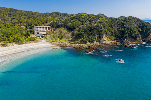 露天風呂客室に泊まる♪南伊豆弓ヶ浜温泉 壺中の宿○文（まるぶん）