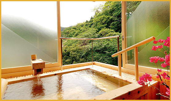 【源泉掛け流し展望風呂付客室】　南伊豆奥下田の隠れ宿「観音温泉」