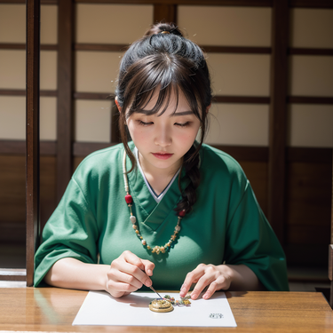 世界に一つだけのお守りづくり　～世界遺産　日光山輪王寺～