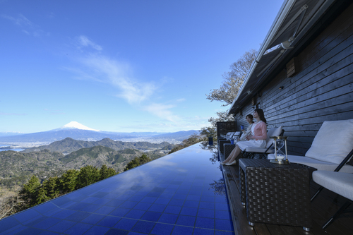 富士山と駿河湾の絶景”伊豆 碧テラス” 三島うなぎとそば雅御膳ぼんどーる
