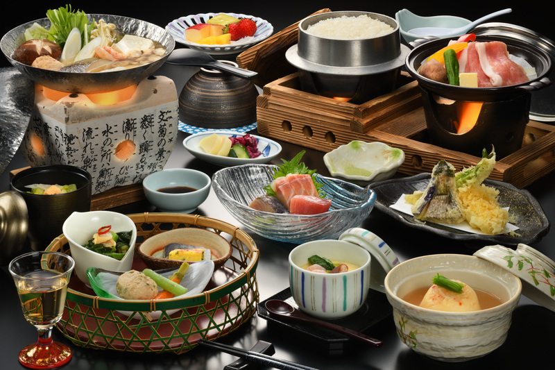 土湯温泉「水織音の宿 山水荘」　さくらんぼ狩り食べ放題＆1箱さくらんぼ付