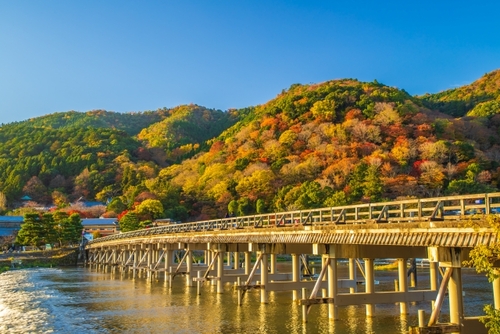 たっぷり京都紅葉めぐり♪ホテル京都エミナース　東福寺・大原・嵐山・清水寺へ