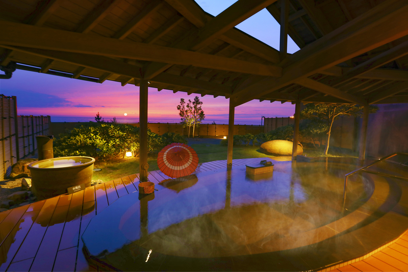 日本海を望む夕映えの宿 瀬波温泉「大江戸温泉物語Premium 汐美荘