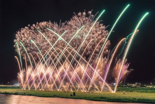 第62回石和温泉花火大会　石和温泉「ホテル八田」