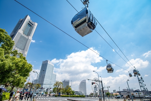 空から港町観光！YOKOHAMA AIR CABINよこはま空中散歩