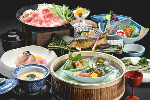 桜に包まれる長良川温泉「ホテルパーク」　日本三大桜！根尾谷の薄墨桜