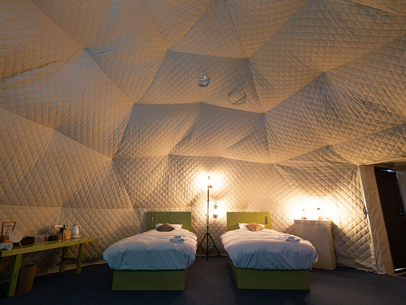 初めてでも大丈夫！さわやかな那須高原 那須温泉グランピングNenn