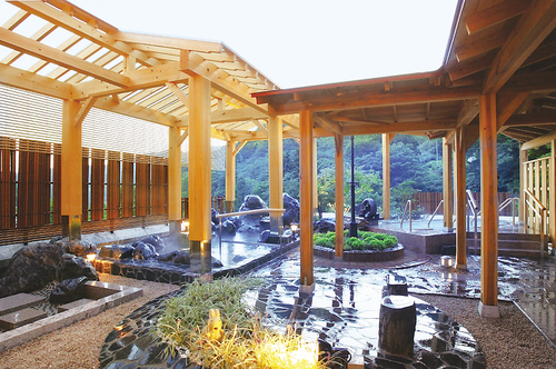 【昼食2回付】山深い湯の里に佇む旅館　越後長岡・山古志村　蓬平温泉「和泉屋」