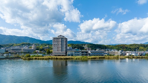 新しい年を旅館で迎える♪温泉三昧！びわ湖おごと温泉「琵琶湖グランドホテル」