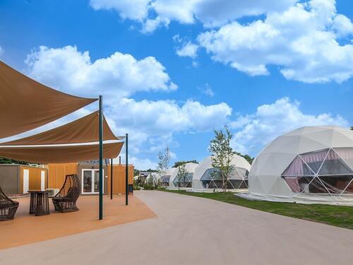 初めてでも大丈夫！さわやかな那須高原 那須温泉グランピングNenn