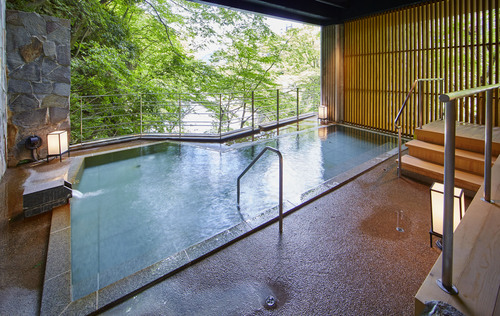 【さくらんぼ狩り食べ放題！】谷川岳と清流望む絶景 水上温泉「坐山みなかみ」